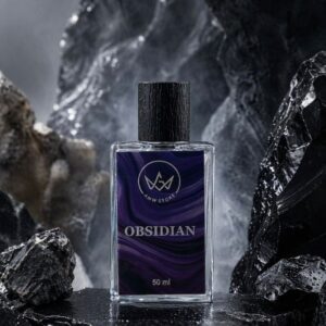 Obsidian A fragrance as rare and captivating as obsidian itself